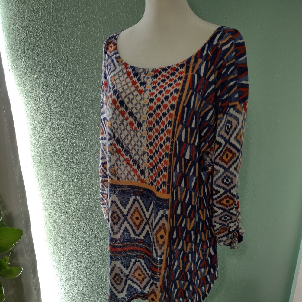 ZoZo Hand Painted Sweater. Size L